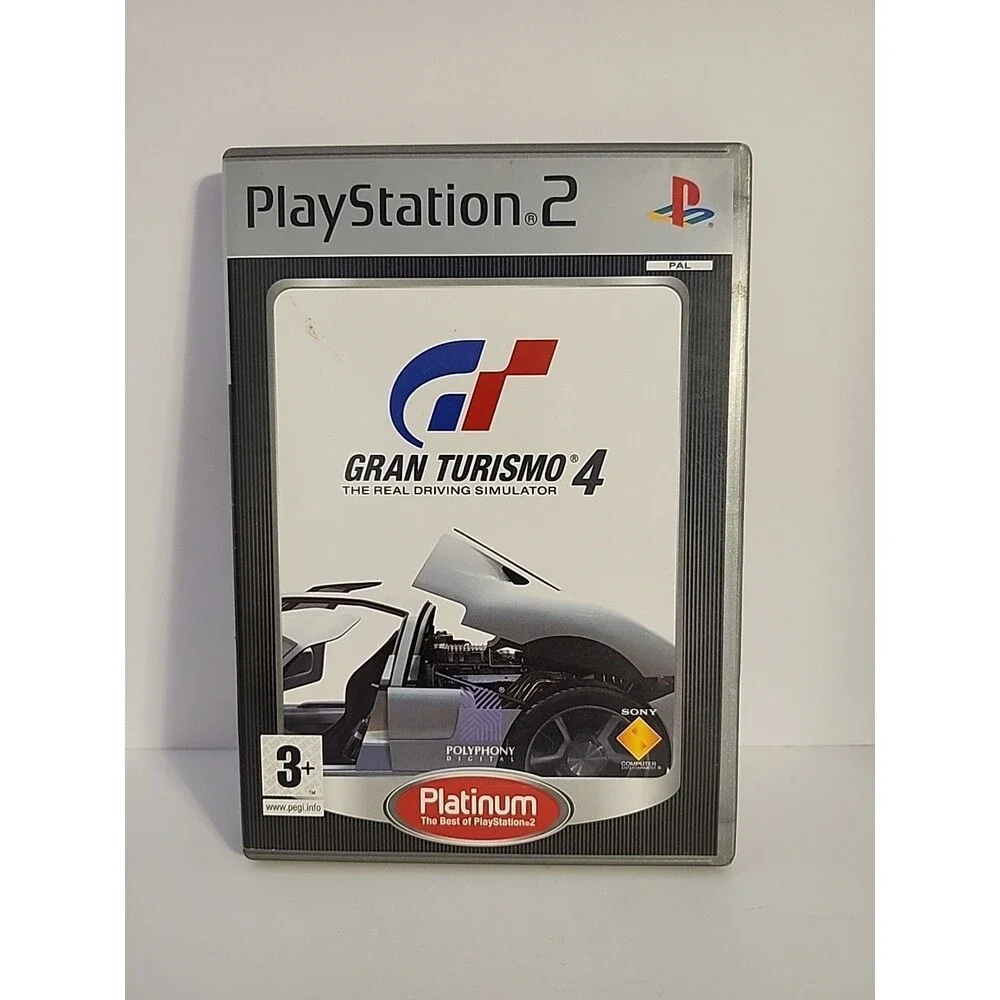Gran Turismo 4 - Sony PlayStation 2, Platinum Hits, Racing Video Game CIB
